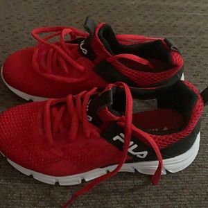 New never worn Size 1 Boys Fila Shoes